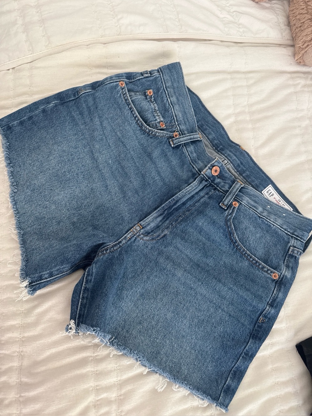 Gap Denim Cutoff Shorts in Classic Blue